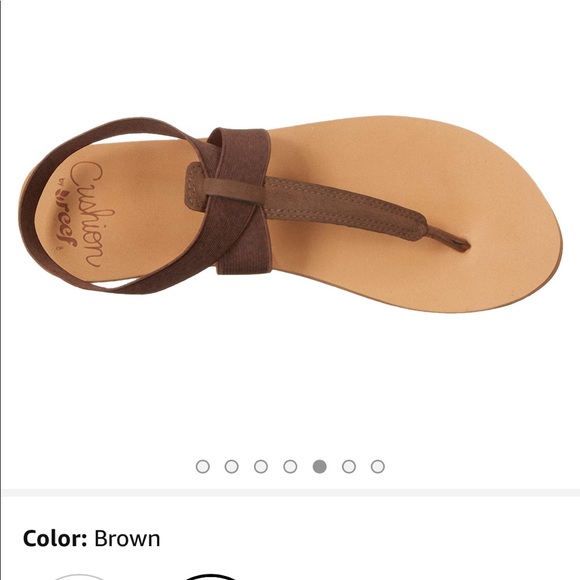 reef women's cushion moon flat sandal